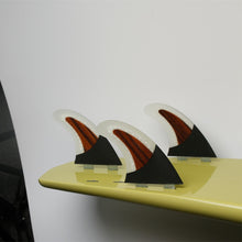 SNAPPER Insurfin Carbonfiber & Wood Surfboard Fins