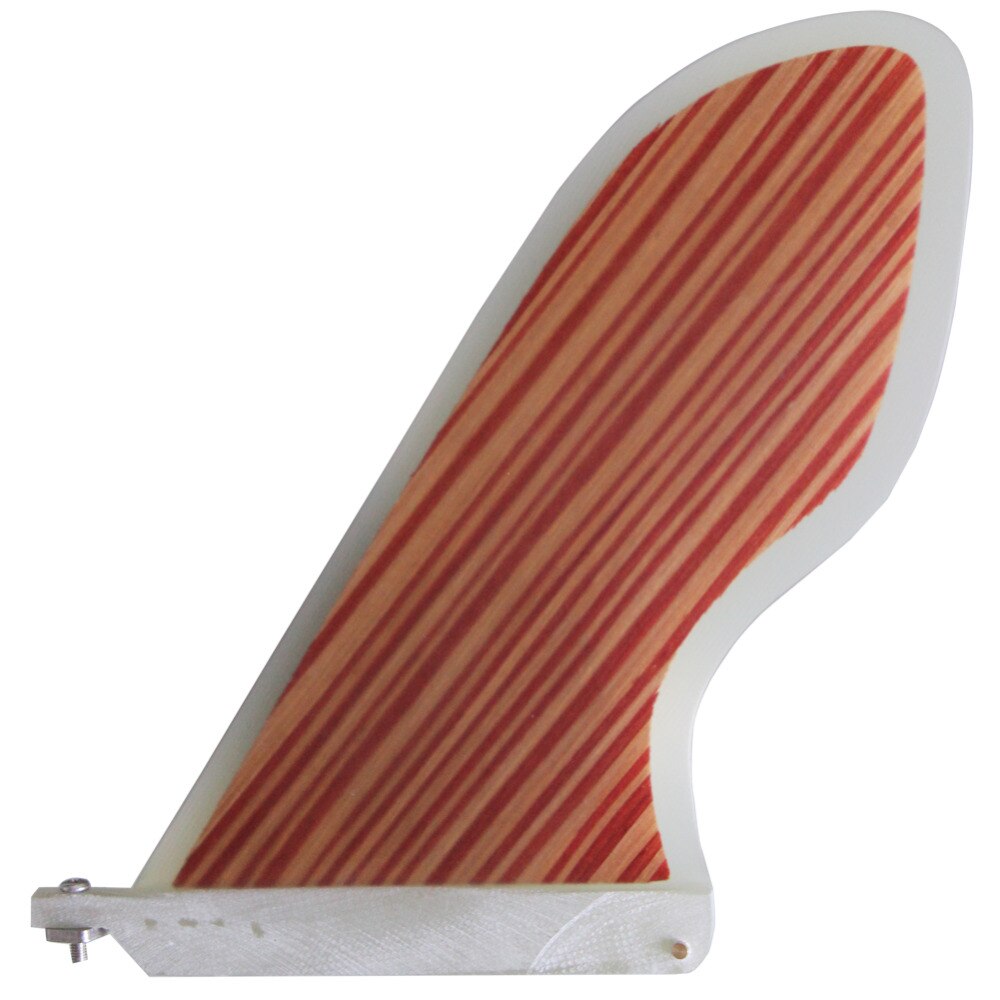 Unique Large Area Single Centre 9'' Performance Wooden Veneer Stand UP Board Fins